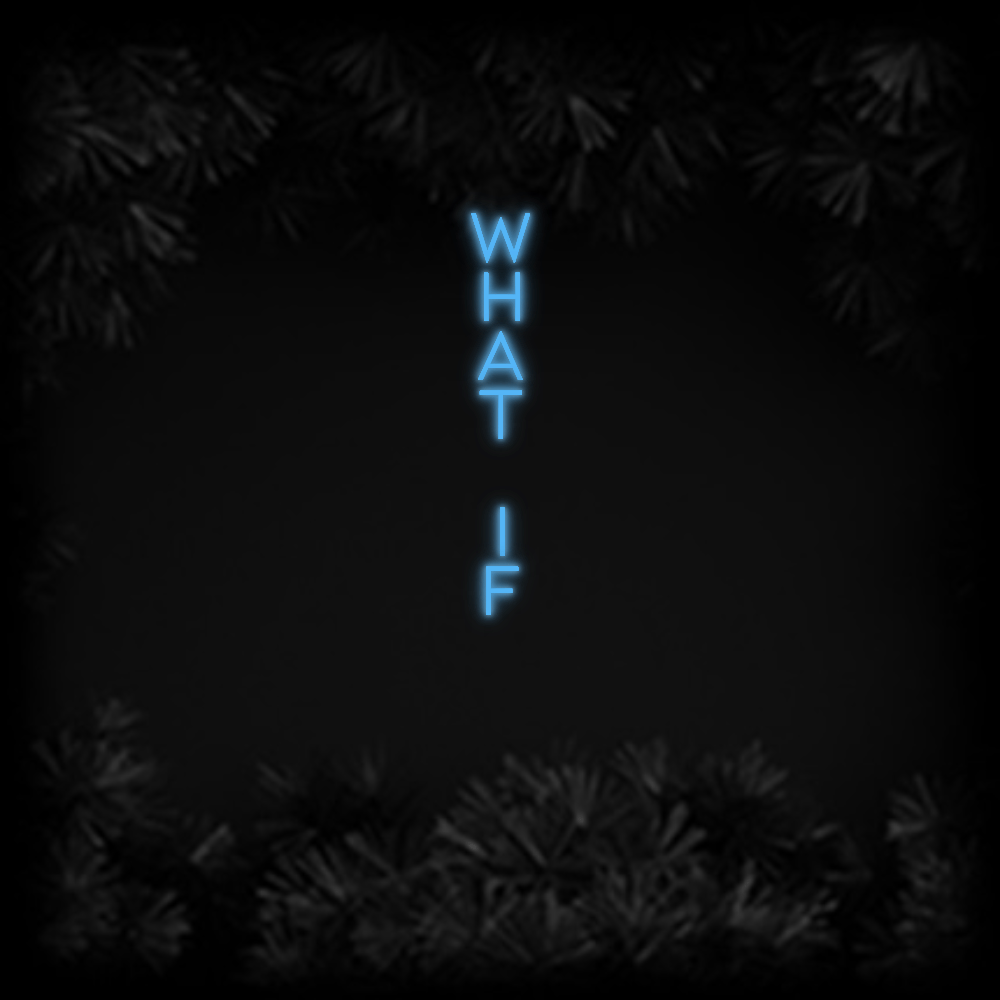 Konfiguriertes Neonschild: W H A T I F - Official Neon - led neon schild schriftzug personalisiert