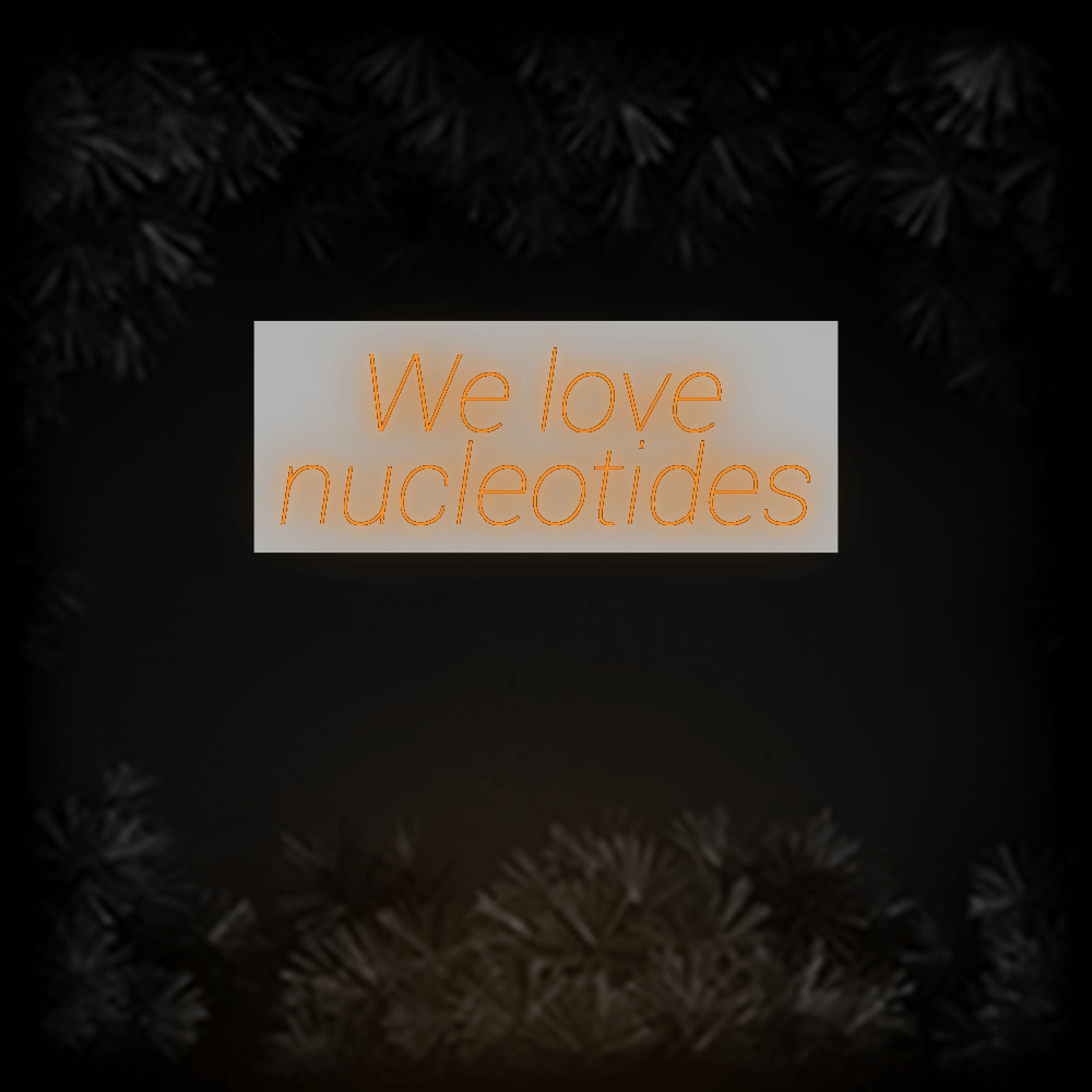 Konfiguriertes Neonschild: We love nucl... - Official Neon - led neon schild schriftzug personalisiert