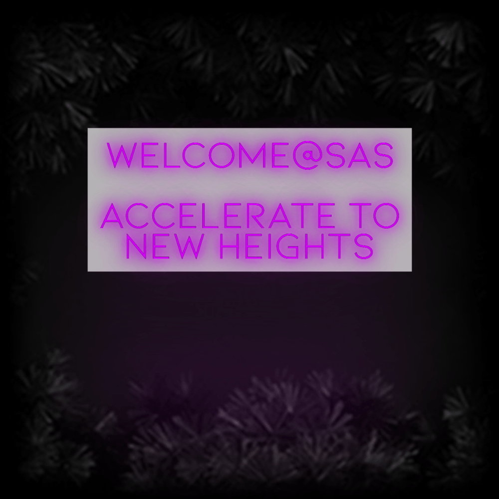 Konfiguriertes Neonschild: WELCOME@SAS ... - Official Neon - led neon schild schriftzug personalisiert