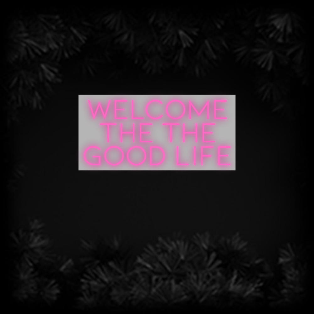 Konfiguriertes Neonschild: WELCOME THE ... - Official Neon - led neon schild schriftzug personalisiert