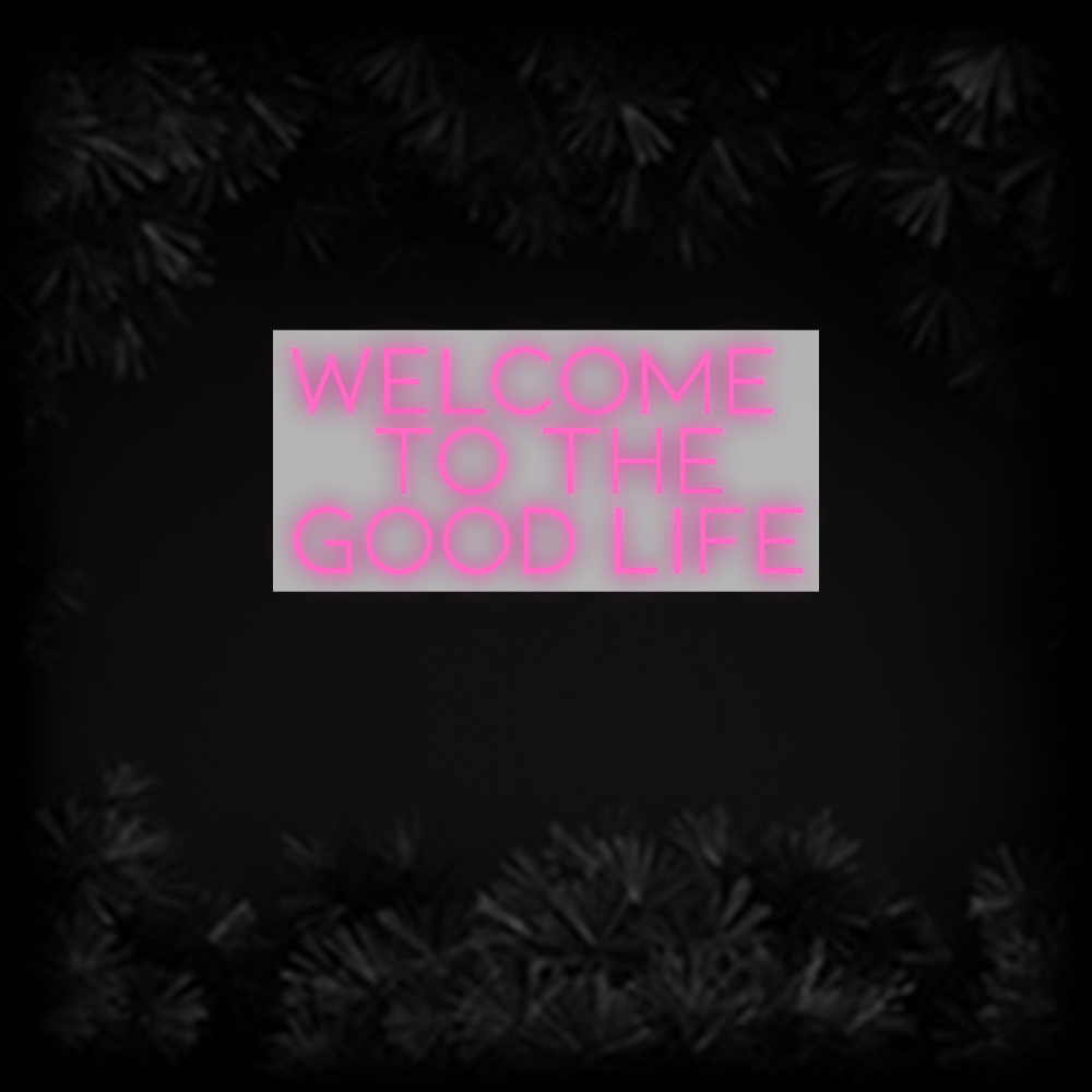 Konfiguriertes Neonschild: WElCOME TO ... - Official Neon - led neon schild schriftzug personalisiert