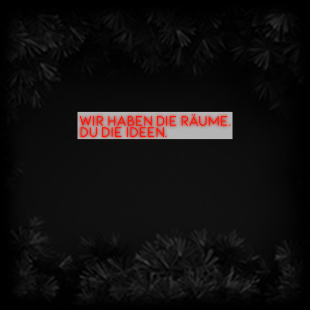 Konfiguriertes Neonschild: Wir haben die R... - Official Neon - led neon schild schriftzug personalisiert