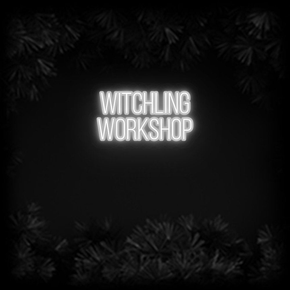 Konfiguriertes Neonschild: WITCHLING WO... - Official Neon - led neon schild schriftzug personalisiert