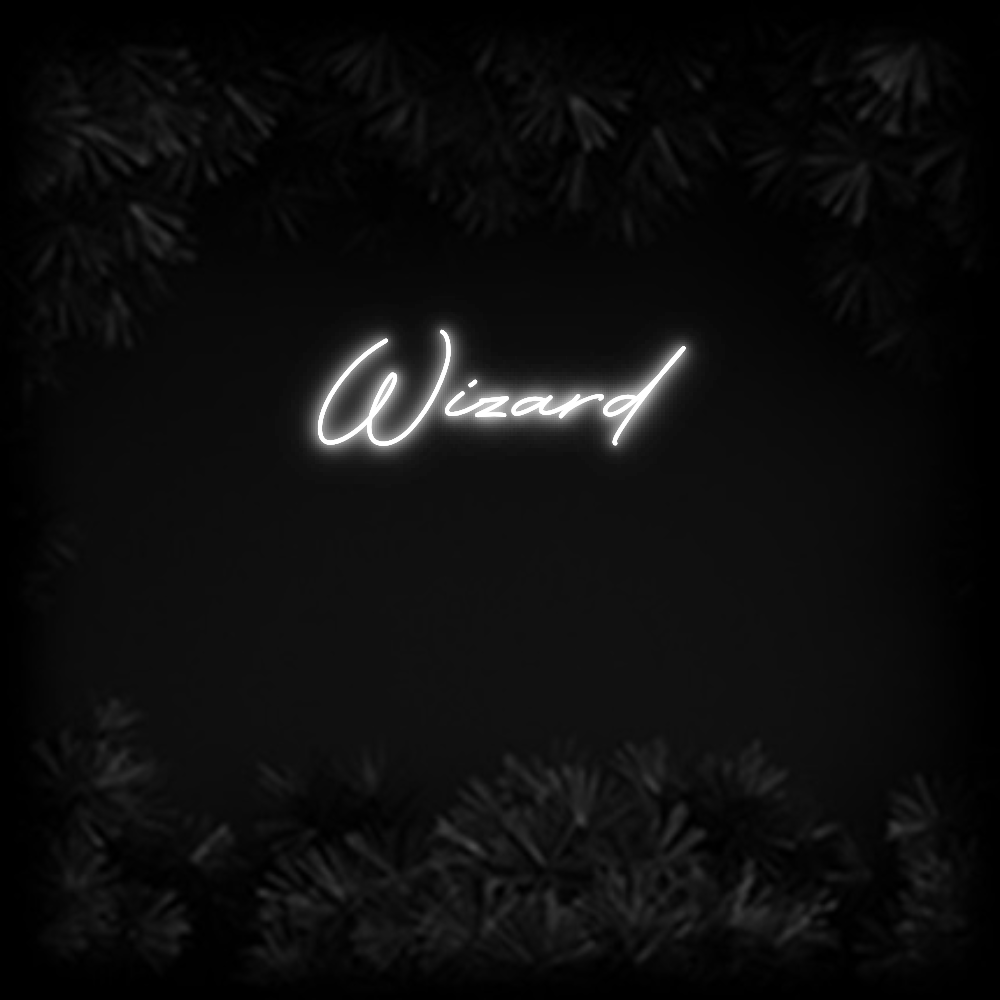 Konfiguriertes Neonschild: Wizard - Official Neon - led neon schild schriftzug personalisiert