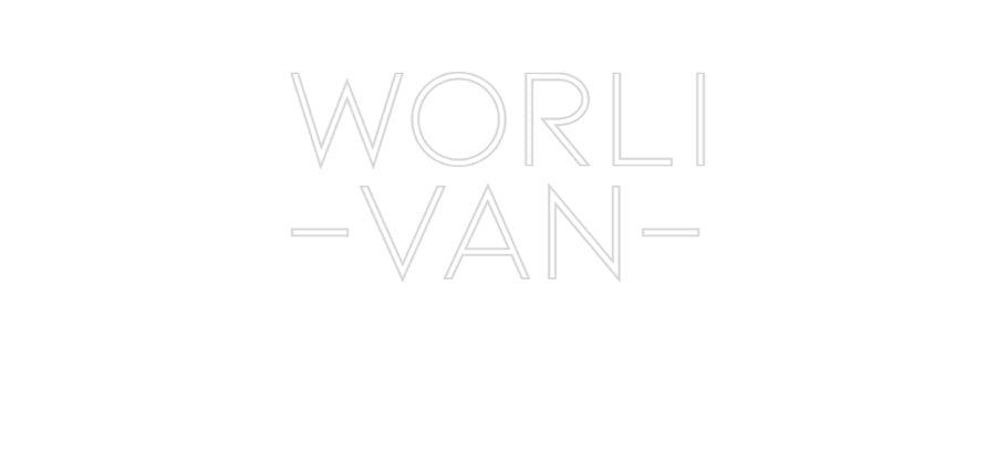 Konfiguriertes Neonschild: Worli - van - Official Neon - led neon schild schriftzug personalisiert