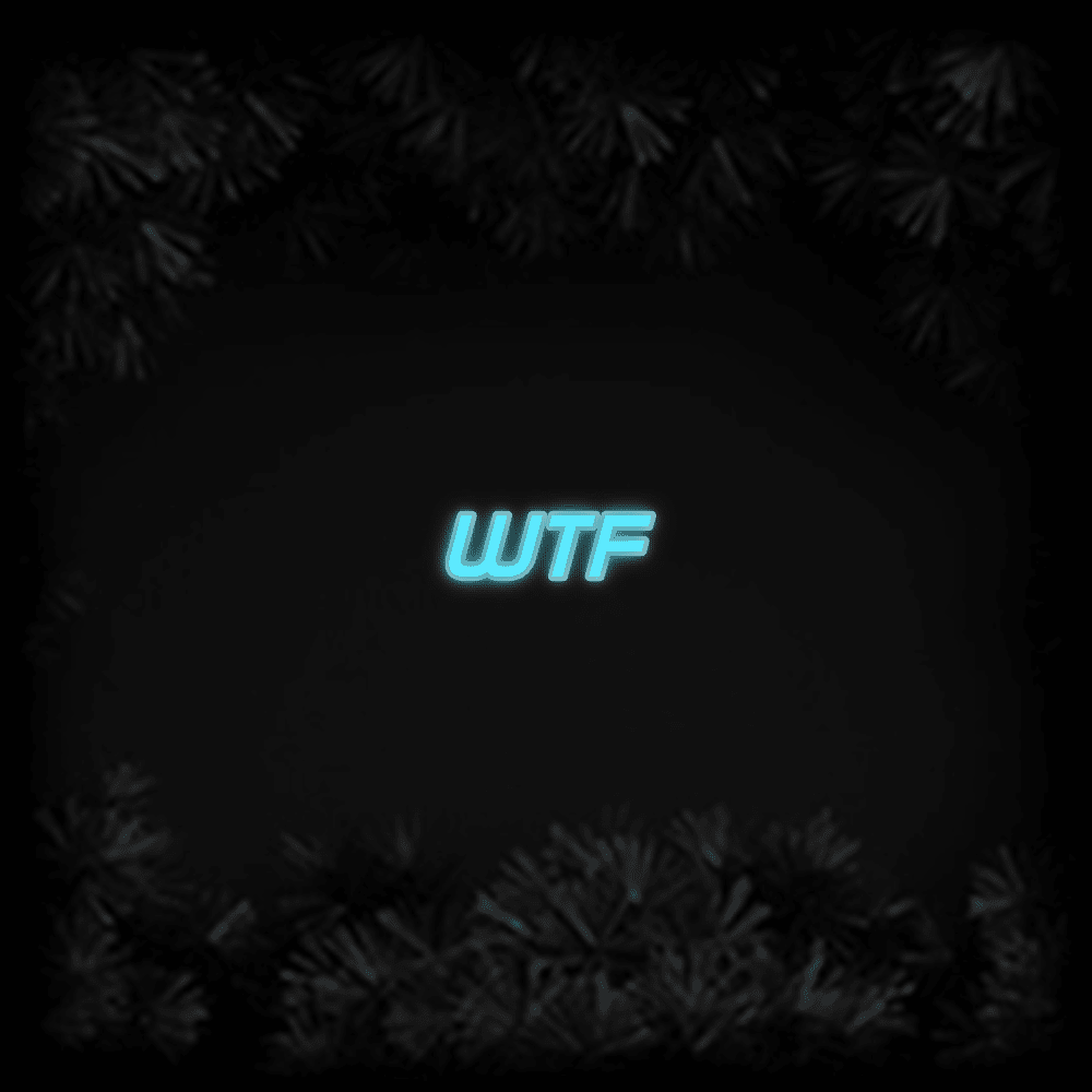 Konfiguriertes Neonschild: WTF - Official Neon - led neon schild schriftzug personalisiert