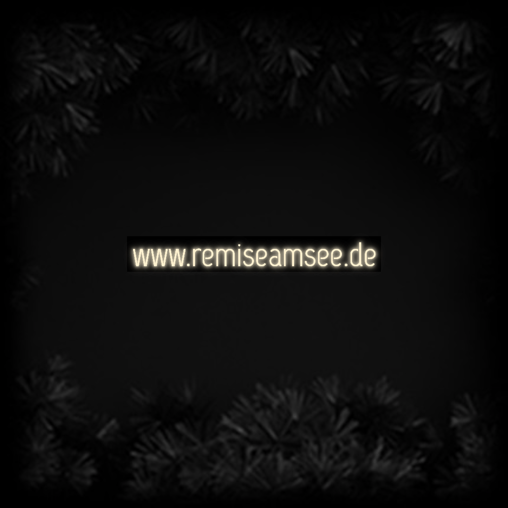 Konfiguriertes Neonschild: www.remiseamsee... - Official Neon - led neon schild schriftzug personalisiert
