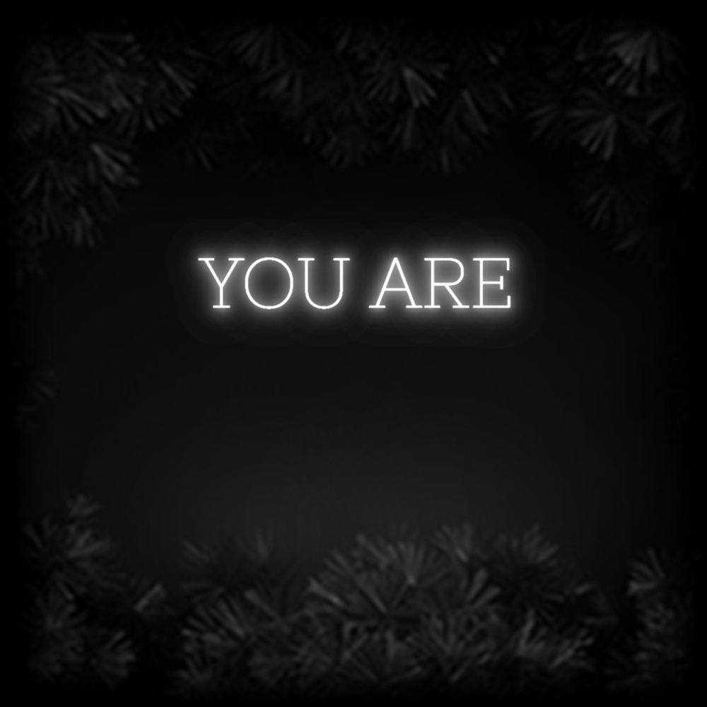 Konfiguriertes Neonschild: YOU ARE - Official Neon - led neon schild schriftzug personalisiert