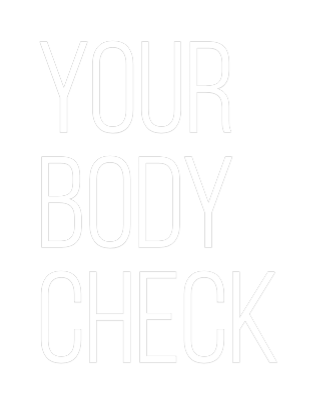 Konfiguriertes Neonschild: YOUR BODY CHECK - Official Neon - led neon schild schriftzug personalisiert