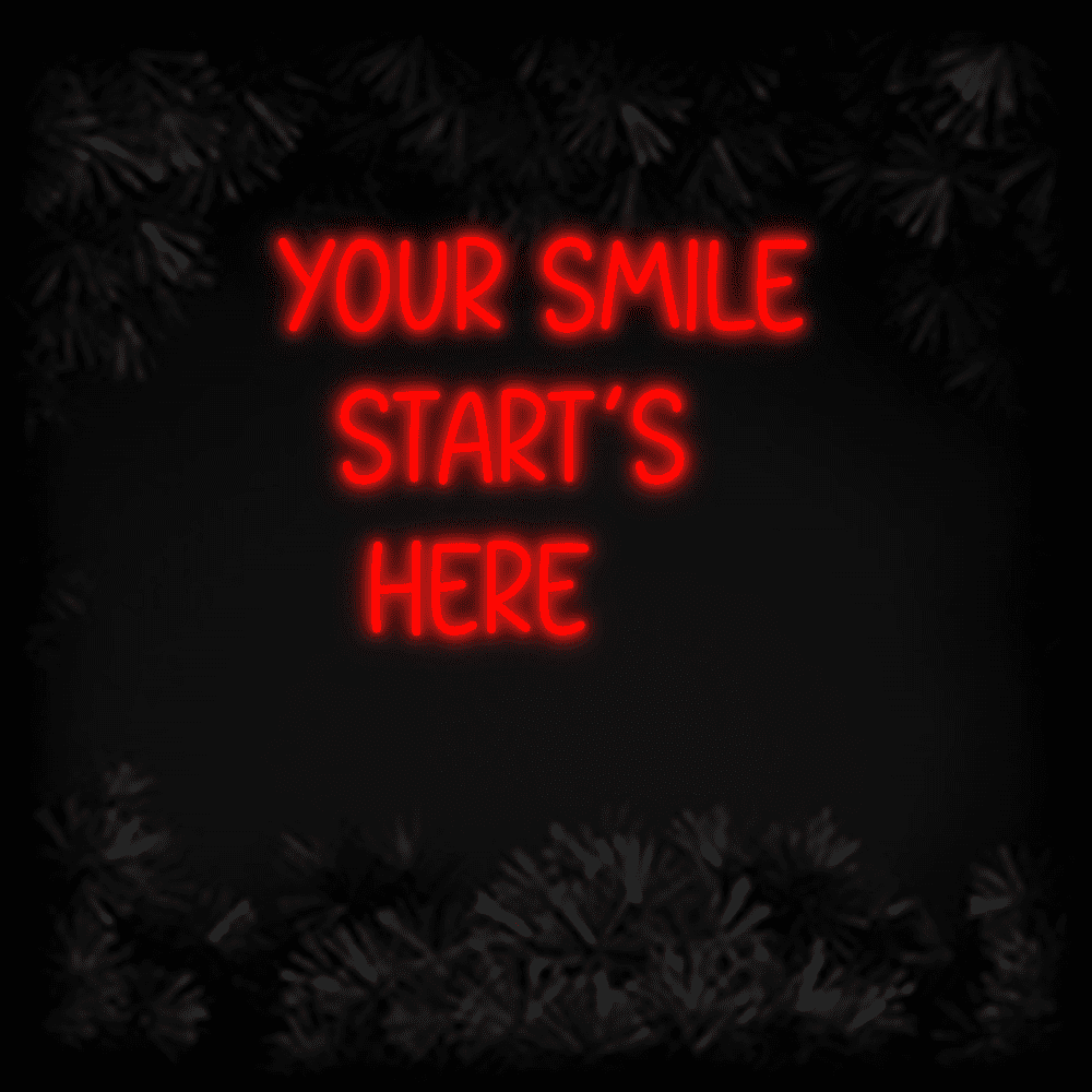Konfiguriertes Neonschild: Your smile star... - Official Neon - led neon schild schriftzug personalisiert