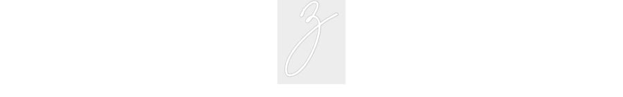 Konfiguriertes Neonschild: z - Official Neon - led neon schild schriftzug personalisiert