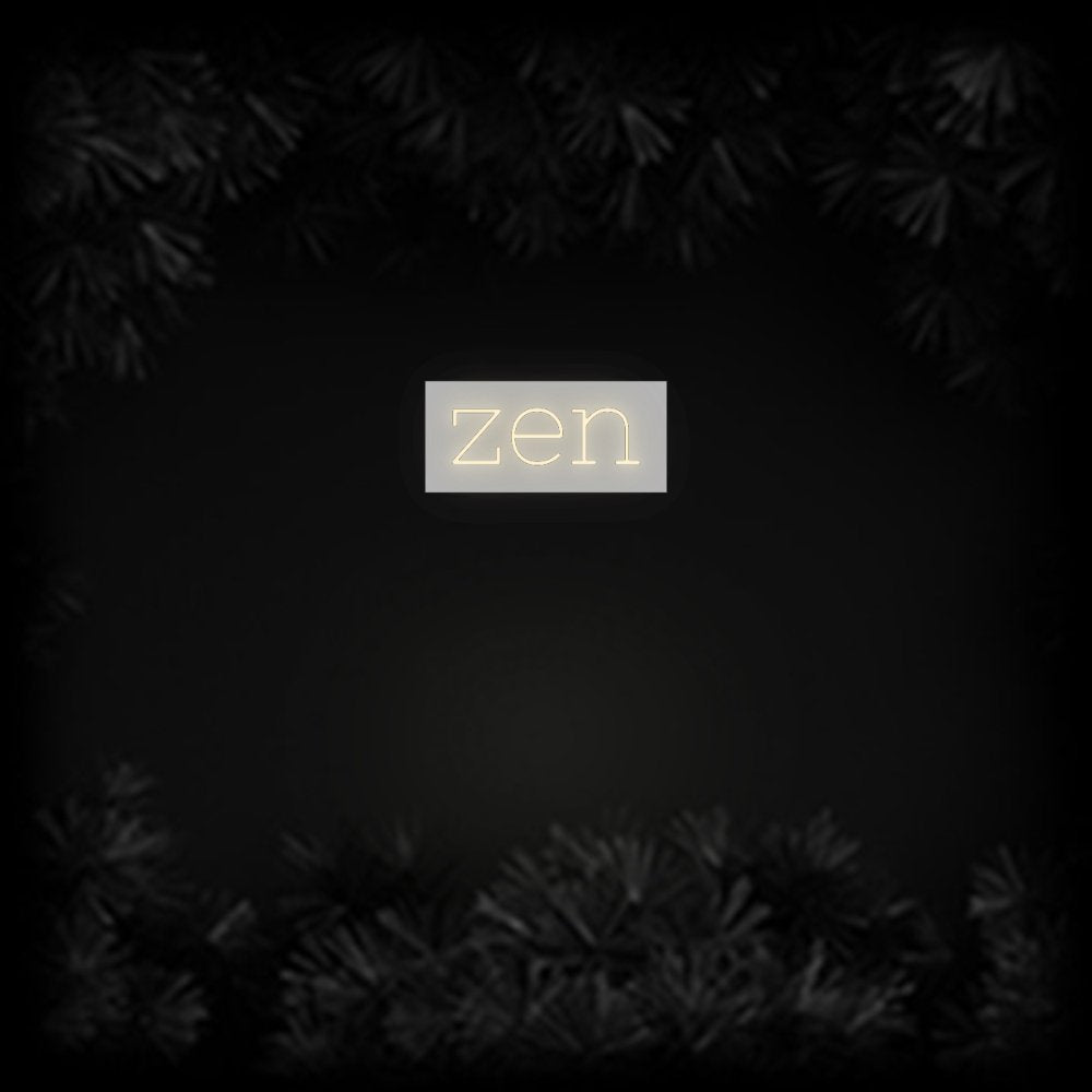 Konfiguriertes Neonschild: zen - Official Neon - led neon schild schriftzug personalisiert