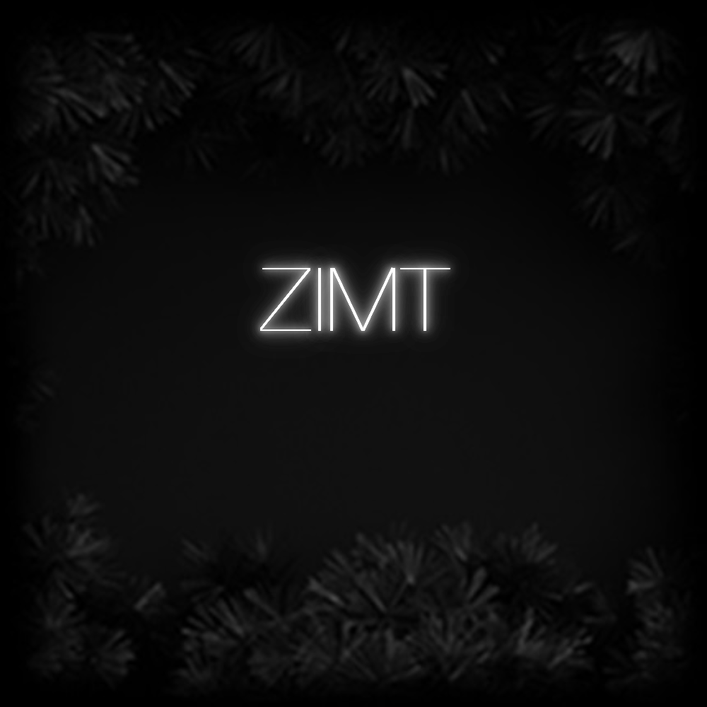 Konfiguriertes Neonschild: ZIMT - Official Neon - led neon schild schriftzug personalisiert