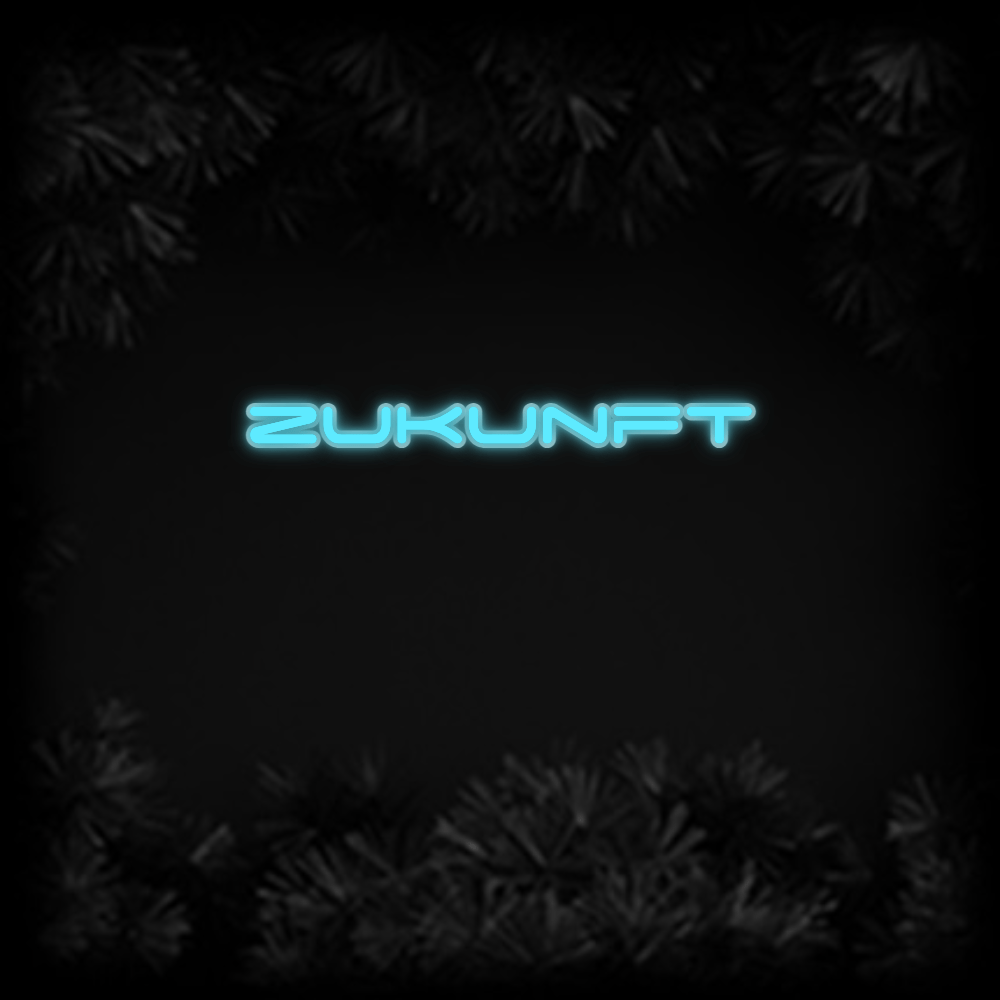 Konfiguriertes Neonschild: Zukunft - Official Neon - led neon schild schriftzug personalisiert