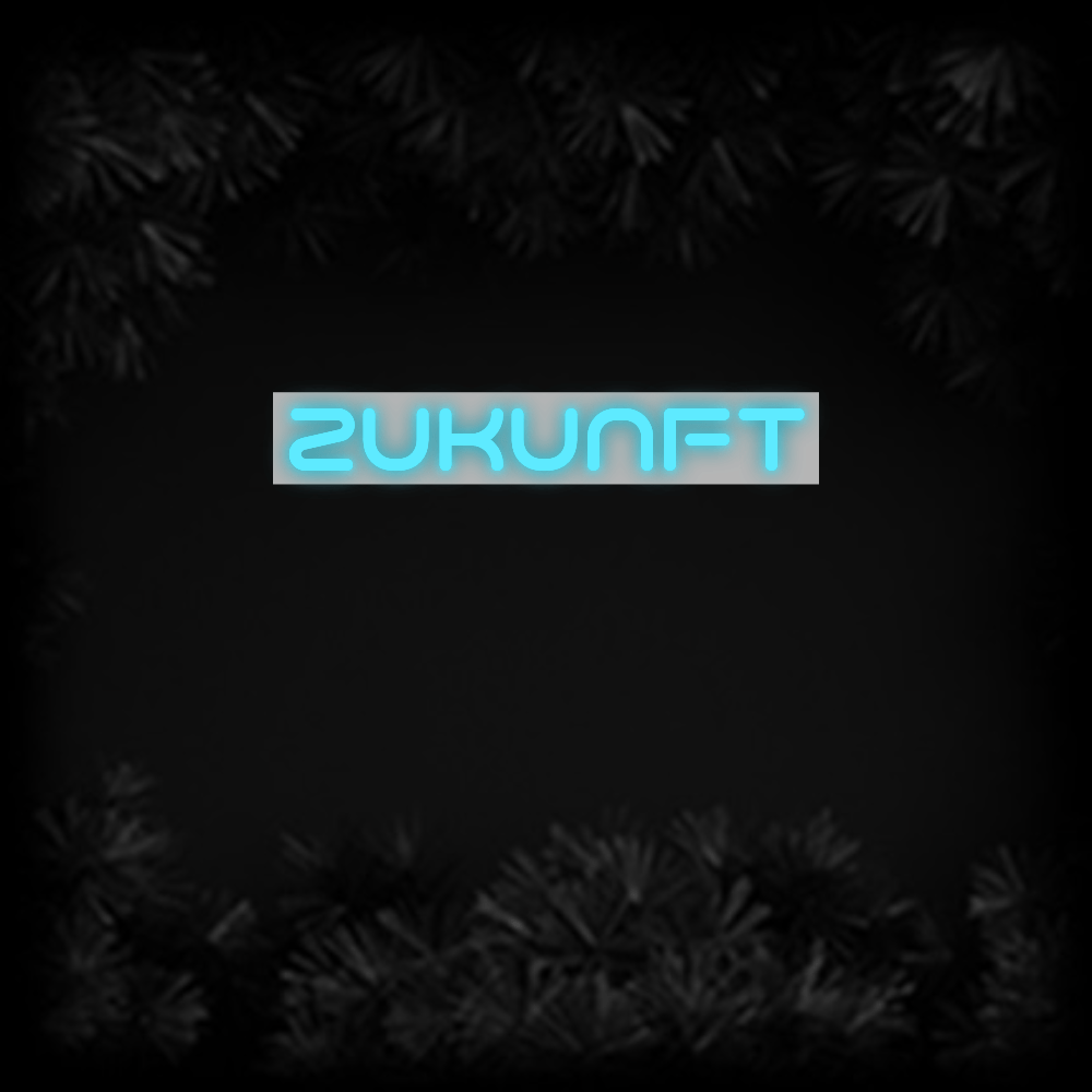 Konfiguriertes Neonschild: zukunft - Official Neon - led neon schild schriftzug personalisiert