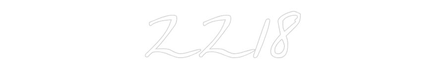 Konfiguriertes Neonschild: ZZ18 - Official Neon - led neon schild schriftzug personalisiert