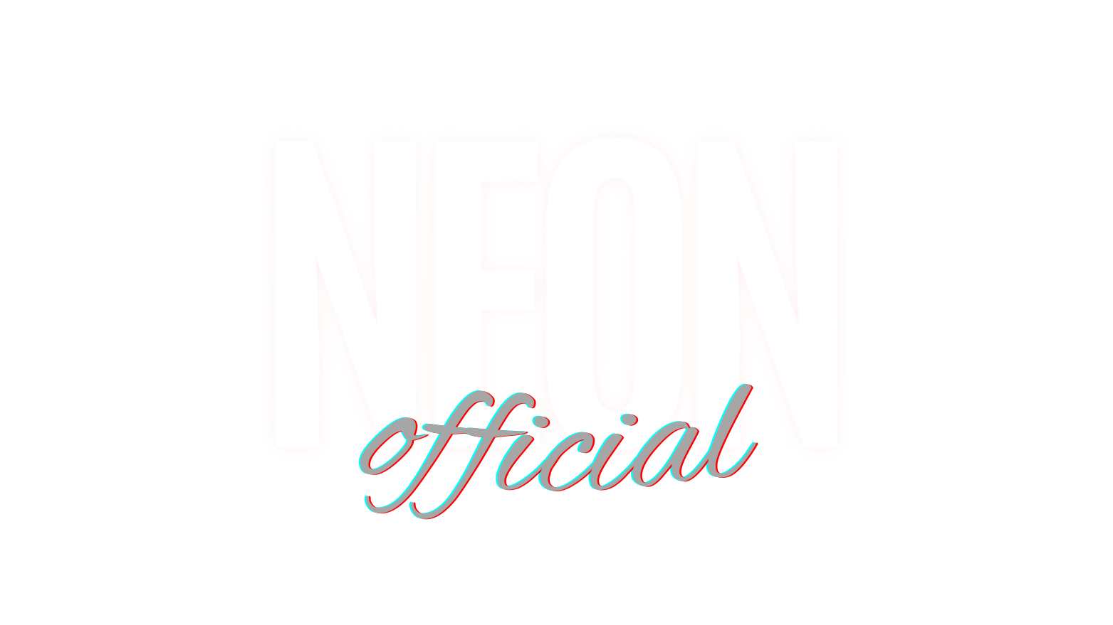 Official Neon Logo Neon Schild Leuchtschrift LED