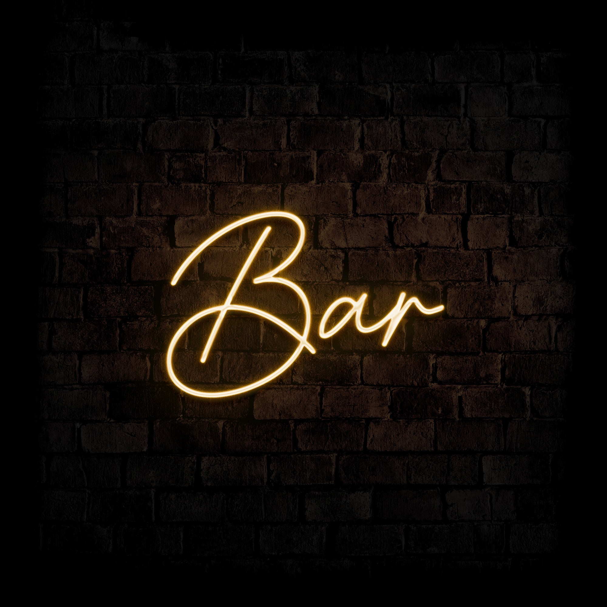 Vintage Bar Schild mit Licht Licht Licht Bar Brief Lichter