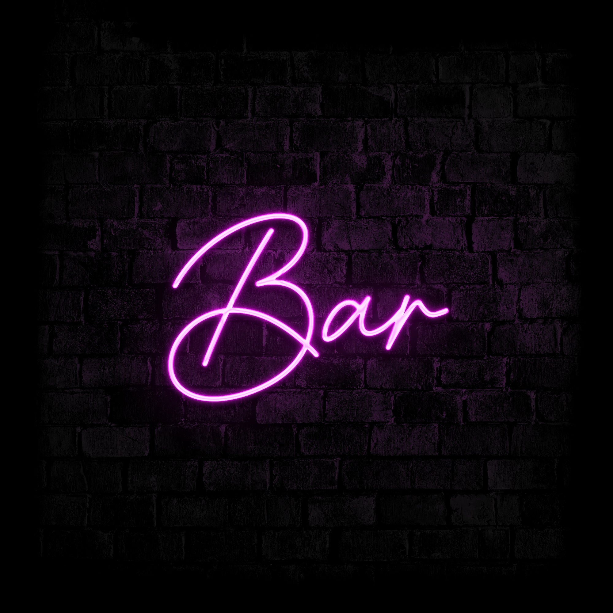 Bar - Neonschild - Official Neon - led neon schild schriftzug personalisiert