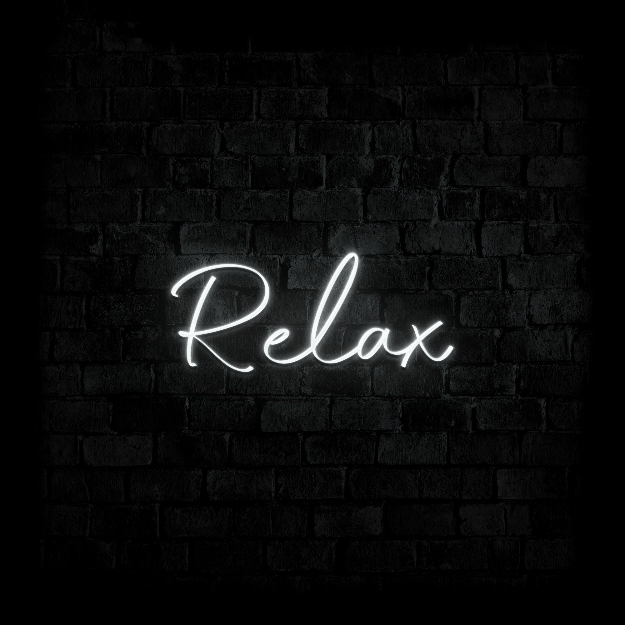 Relax - Neonschild - Official Neon - led neon schild schriftzug personalisiert