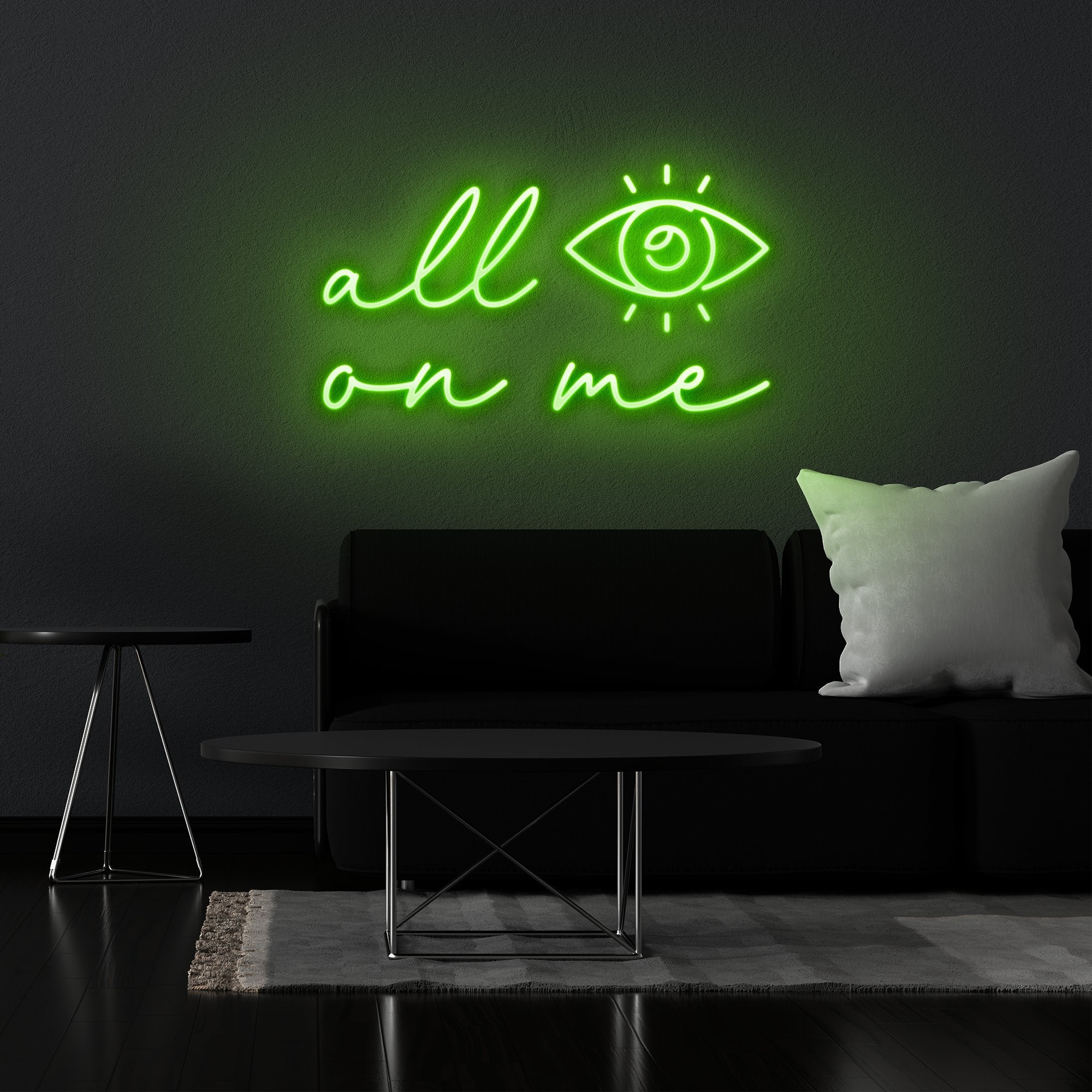 All Eyes On Me - Neonschild - Official Neon - led neon schild schriftzug personalisiert