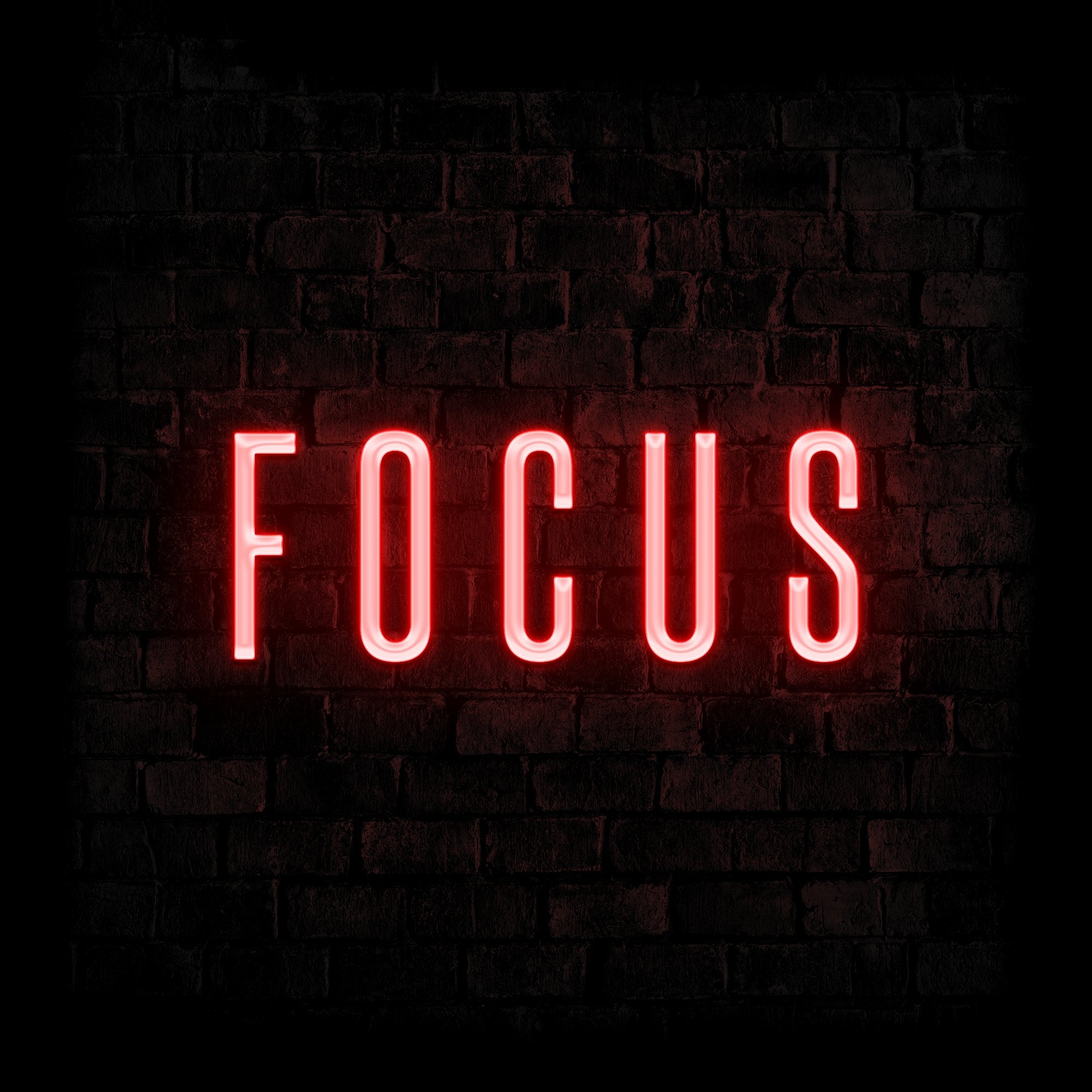 Focus - Neonschild - Official Neon - led neon schild schriftzug personalisiert