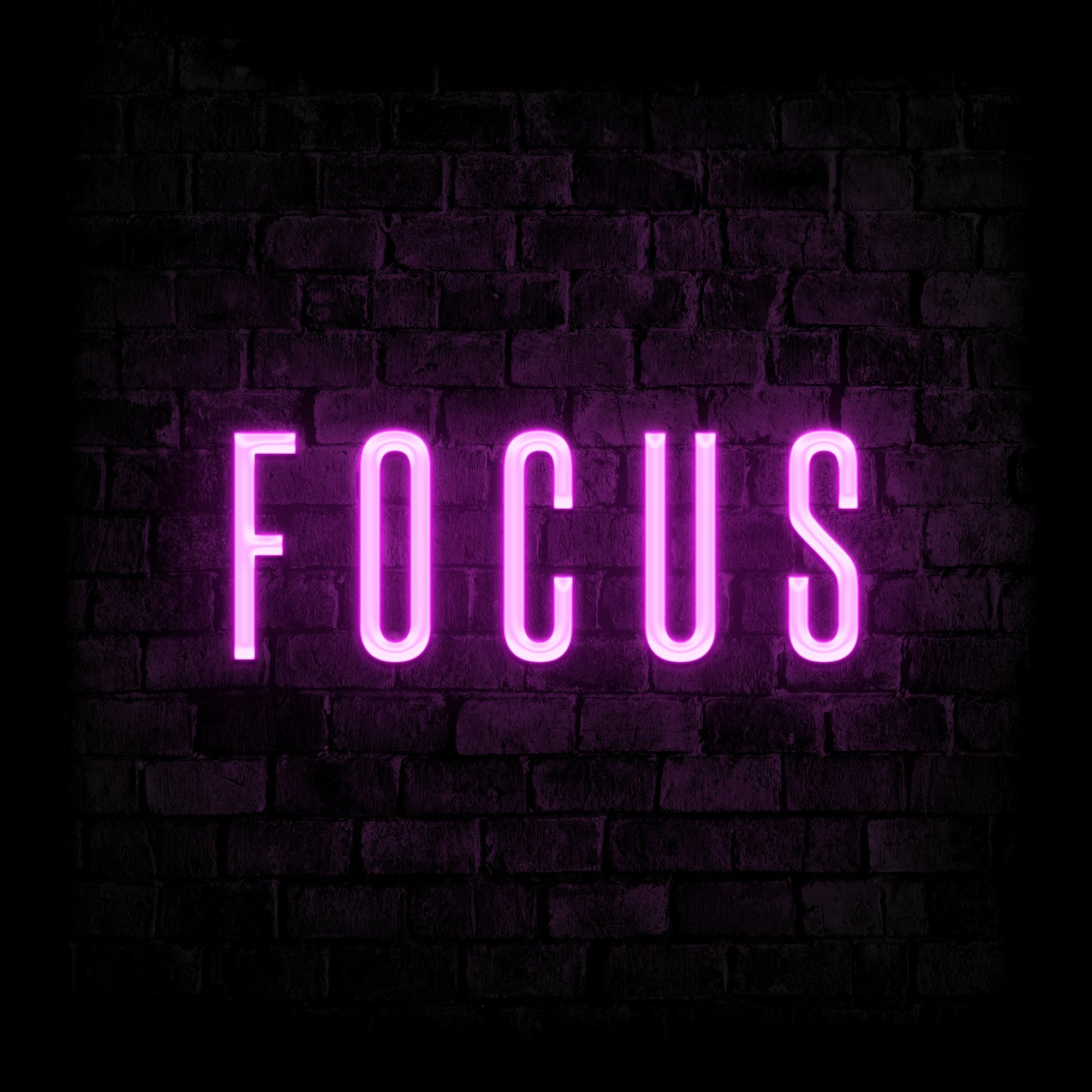 Focus - Neonschild - Official Neon - led neon schild schriftzug personalisiert