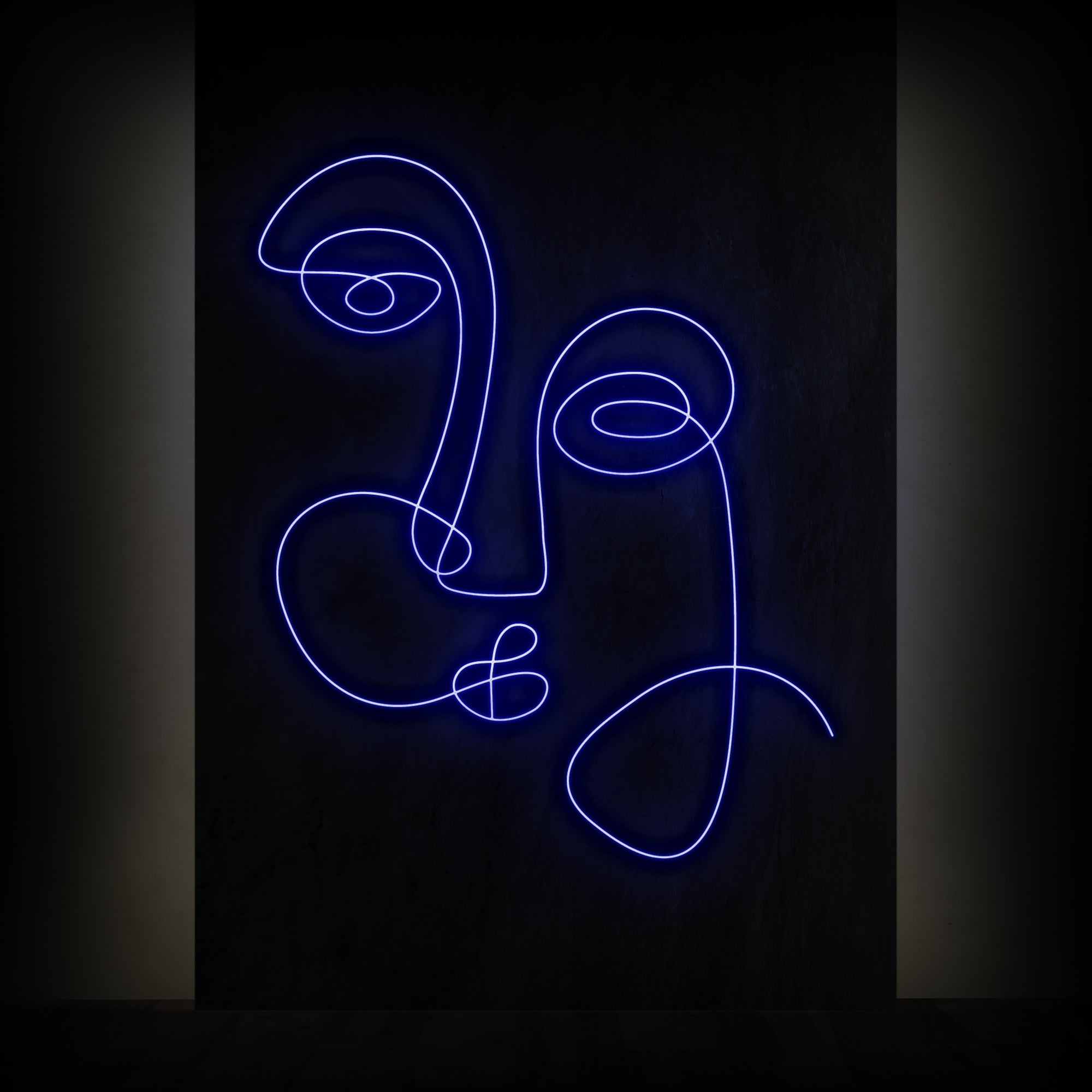 Gesicht - Neonschild - Official Neon - led neon schild schriftzug personalisiert