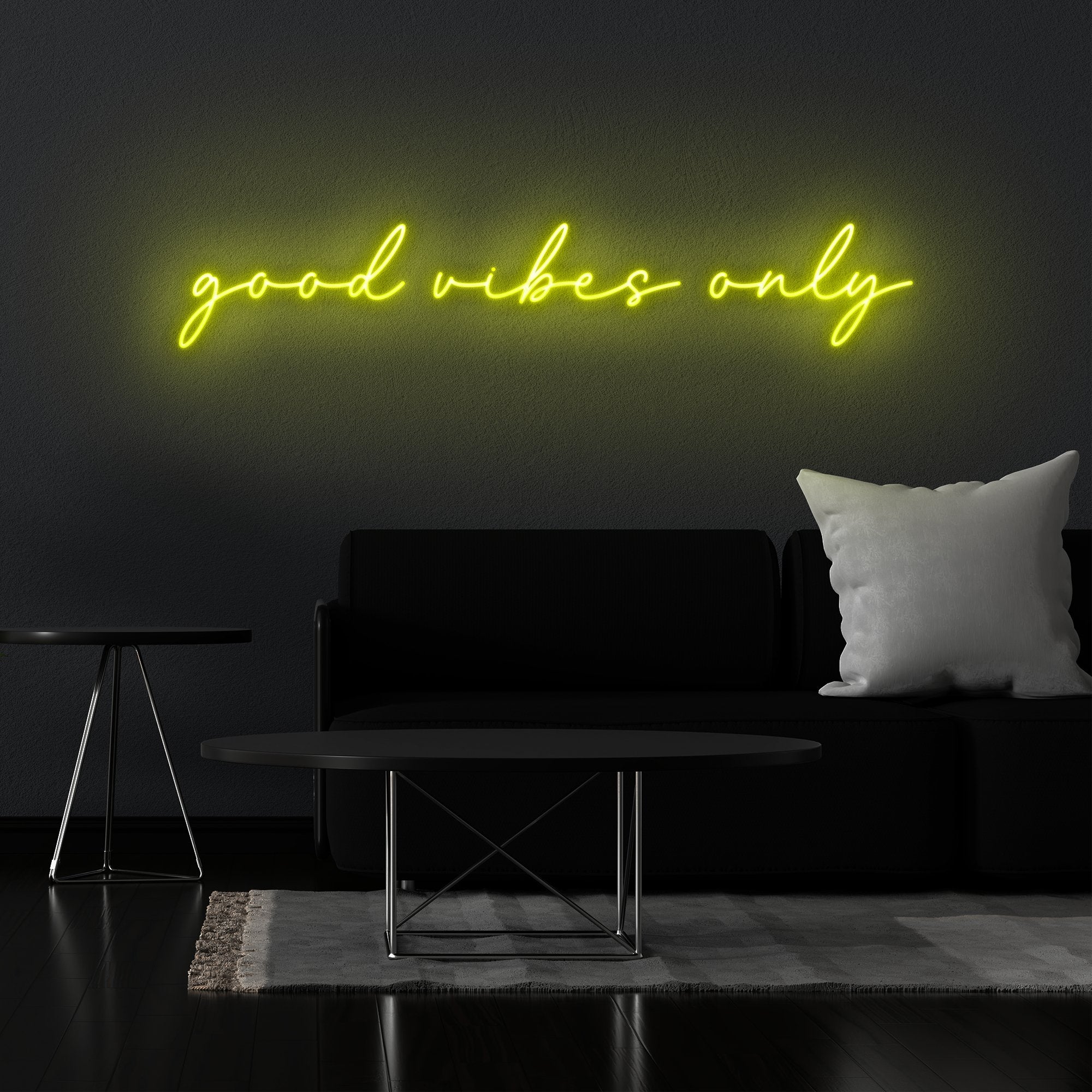 Good Vibes Only - Neonschild - Official Neon - led neon schild schriftzug personalisiert