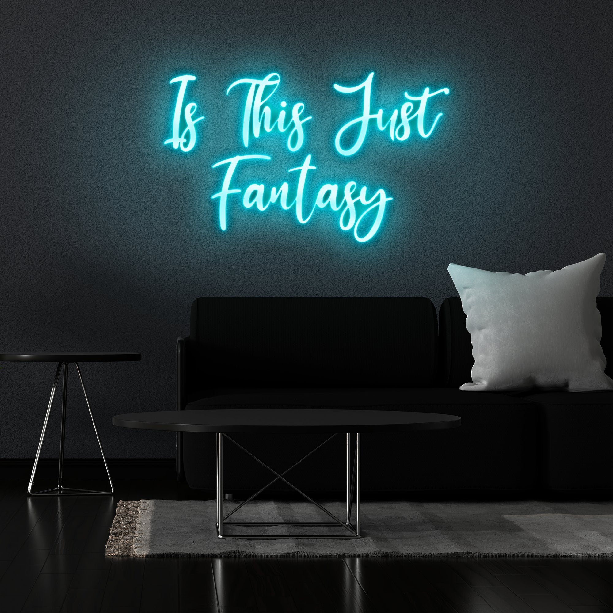 Is This Just Fantasy - Neonschild - Official Neon - led neon schild schriftzug personalisiert