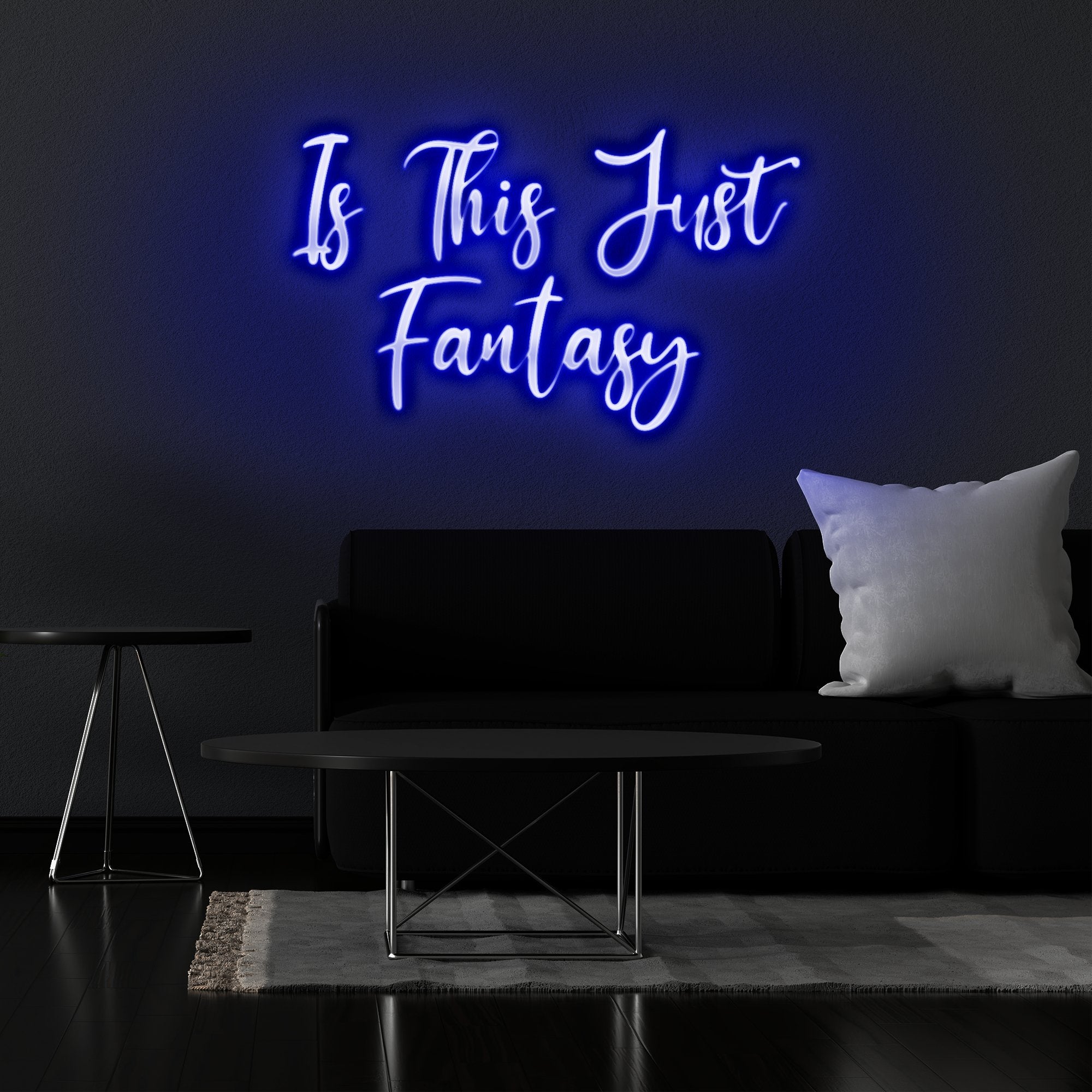 Is This Just Fantasy - Neonschild - Official Neon - led neon schild schriftzug personalisiert