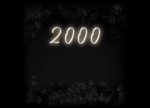 Konfiguriertes Neonschild: 2000 - Official Neon - led neon schild schriftzug personalisiert