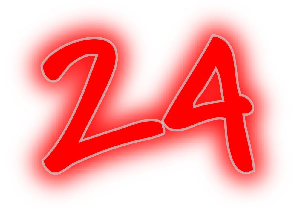 Konfiguriertes Neonschild: 24 - Official Neon - led neon schild schriftzug personalisiert