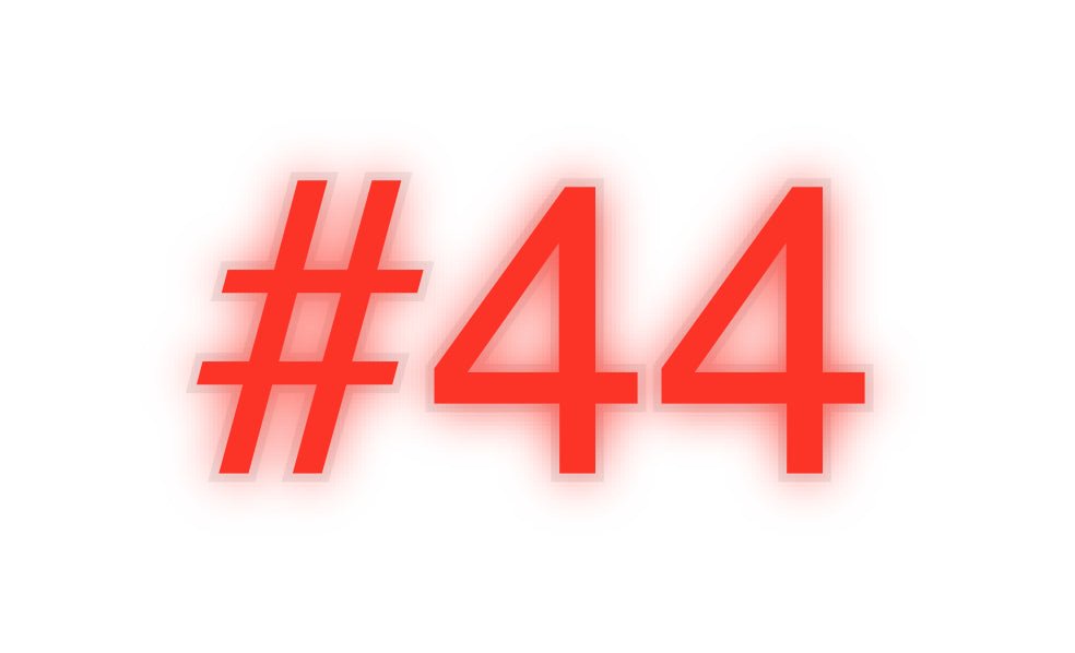Konfiguriertes Neonschild: #44 - Official Neon - led neon schild schriftzug personalisiert