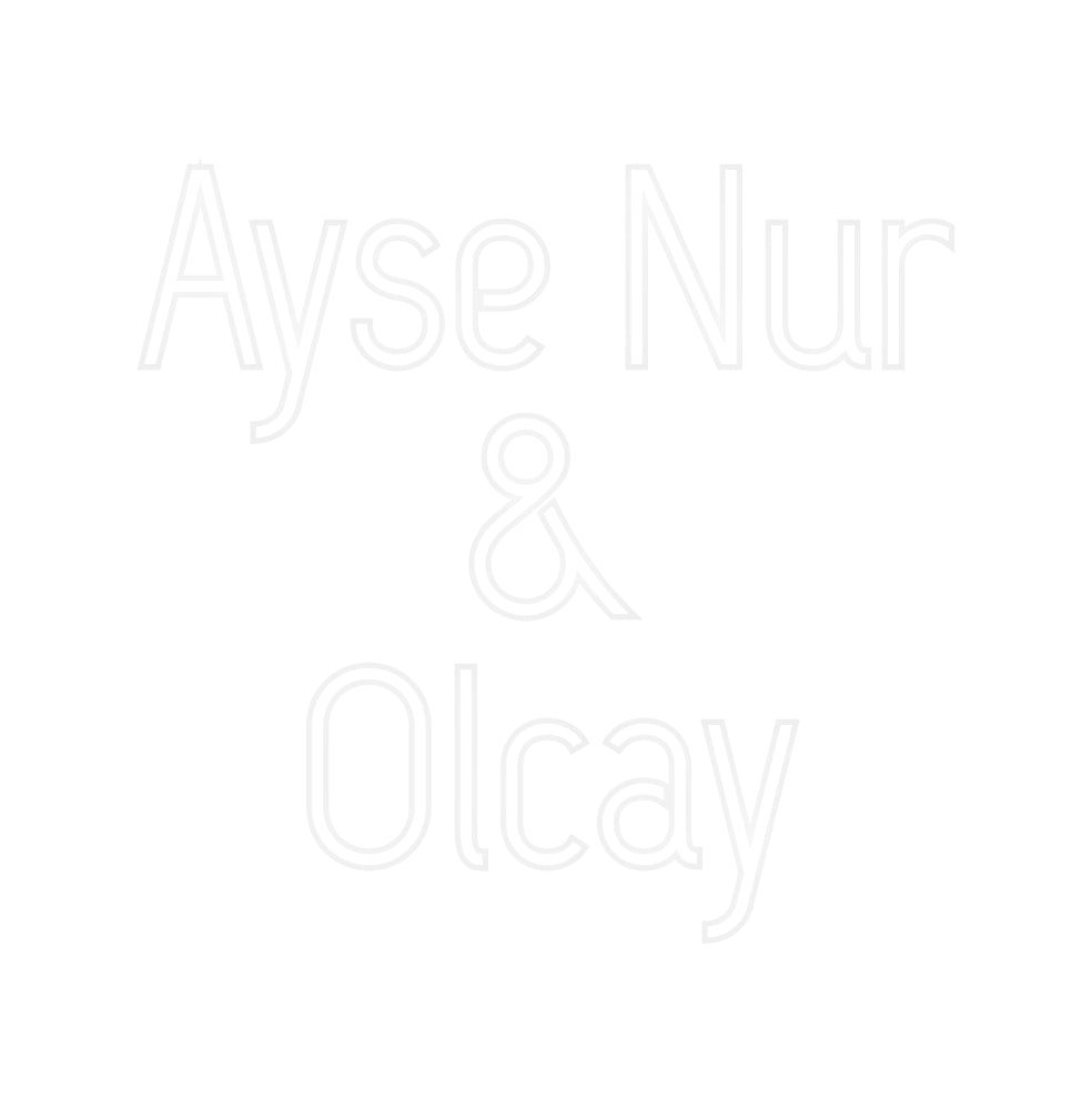 Konfiguriertes Neonschild: Ayse Nur & ... - Official Neon - led neon schild schriftzug personalisiert