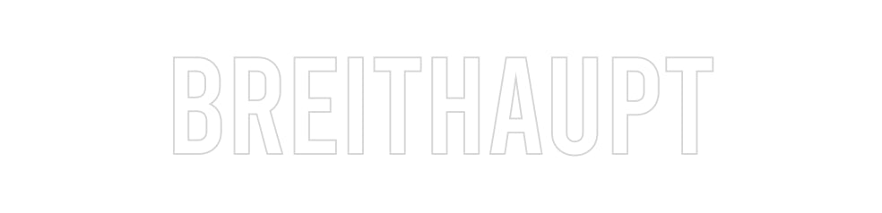 Konfiguriertes Neonschild: BREITHAUPT - Official Neon - led neon schild schriftzug personalisiert