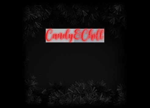 Konfiguriertes Neonschild: Candy&Chill - Official Neon - led neon schild schriftzug personalisiert