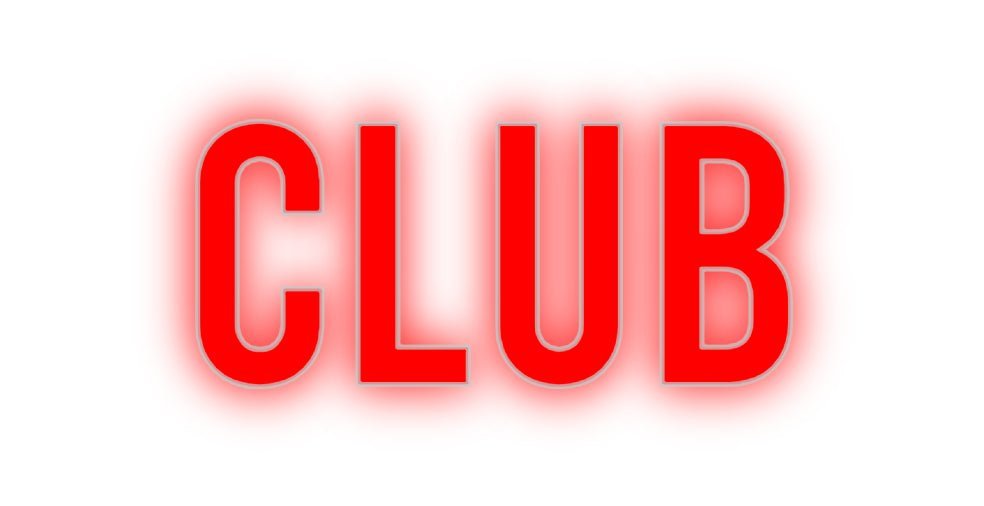 Konfiguriertes Neonschild: Club - Official Neon - led neon schild schriftzug personalisiert