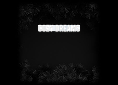 Konfiguriertes Neonschild: Cozy Dreams - Official Neon - led neon schild schriftzug personalisiert