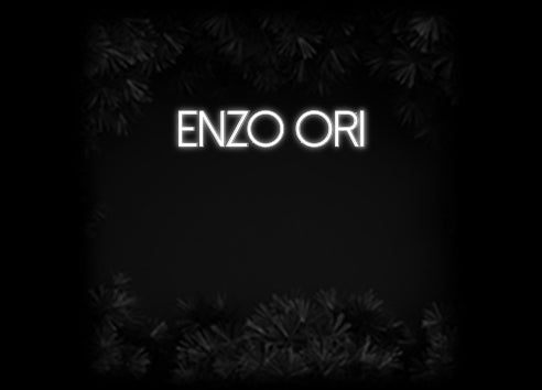 Konfiguriertes Neonschild: Enzo Ori - Official Neon - led neon schild schriftzug personalisiert