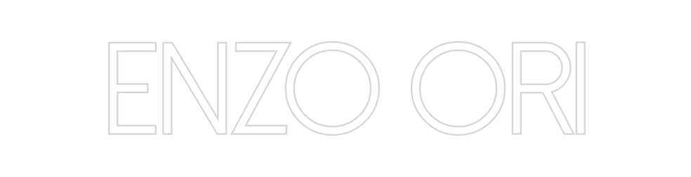 Konfiguriertes Neonschild: Enzo Ori - Official Neon - led neon schild schriftzug personalisiert