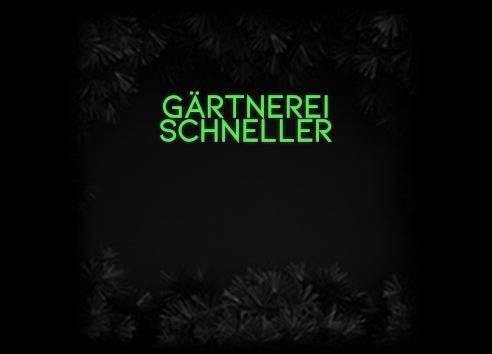 Konfiguriertes Neonschild: Gärtnerei S... - Official Neon - led neon schild schriftzug personalisiert