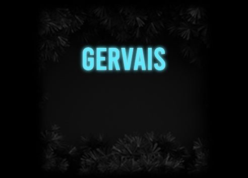 Konfiguriertes Neonschild: Gervais - Official Neon - led neon schild schriftzug personalisiert