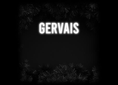 Konfiguriertes Neonschild: gervais - Official Neon - led neon schild schriftzug personalisiert