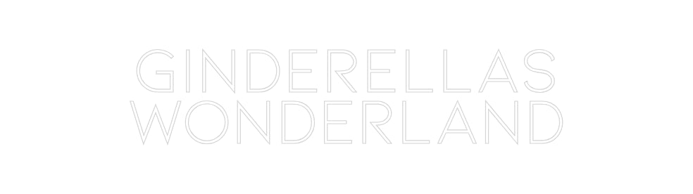 Konfiguriertes Neonschild: Ginderellas ... - Official Neon - led neon schild schriftzug personalisiert