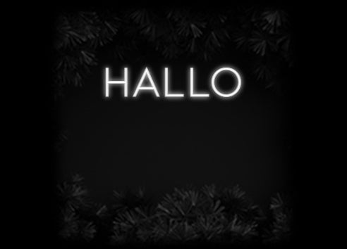 Konfiguriertes Neonschild: Hallo - Official Neon - led neon schild schriftzug personalisiert