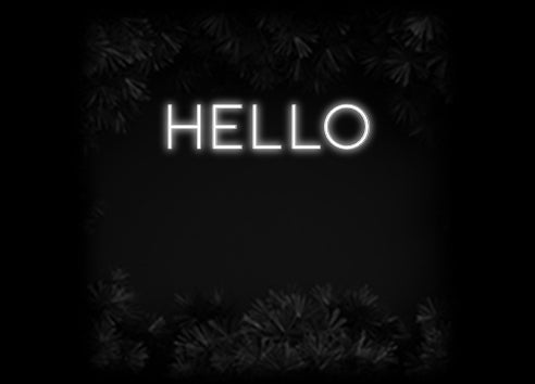 Konfiguriertes Neonschild: Hello - Official Neon - led neon schild schriftzug personalisiert