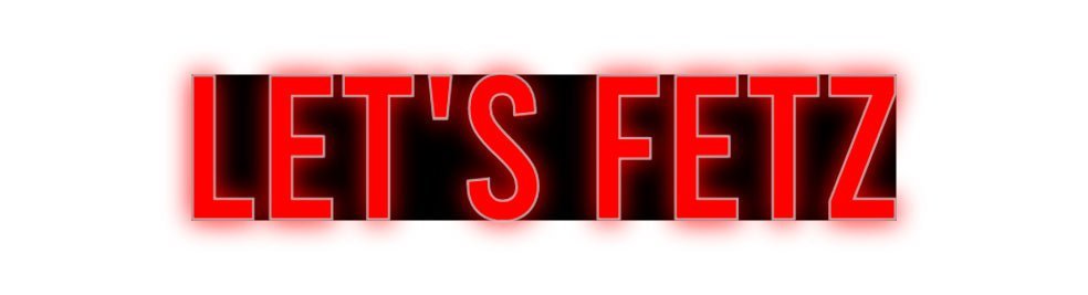 Konfiguriertes Neonschild: Let's Fetz - Official Neon - led neon schild schriftzug personalisiert
