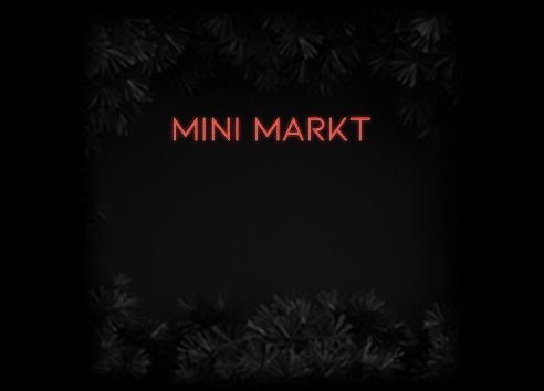 Konfiguriertes Neonschild: MINI MARKT - Official Neon - led neon schild schriftzug personalisiert