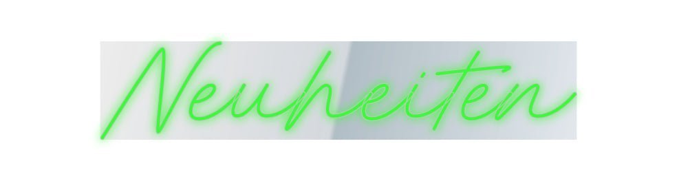 Konfiguriertes Neonschild: Neuheiten - Official Neon - led neon schild schriftzug personalisiert
